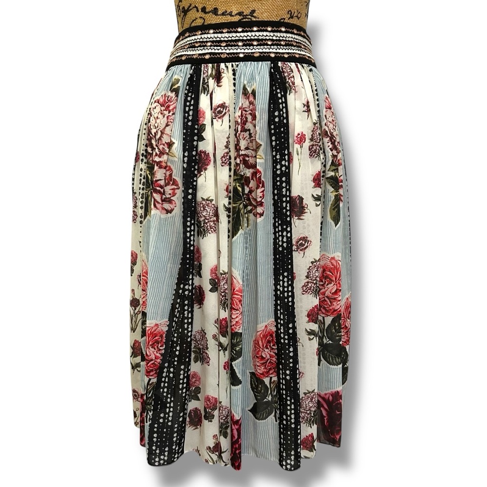 Anthropologie Verb Pallavi Singhee Colorful Skirt